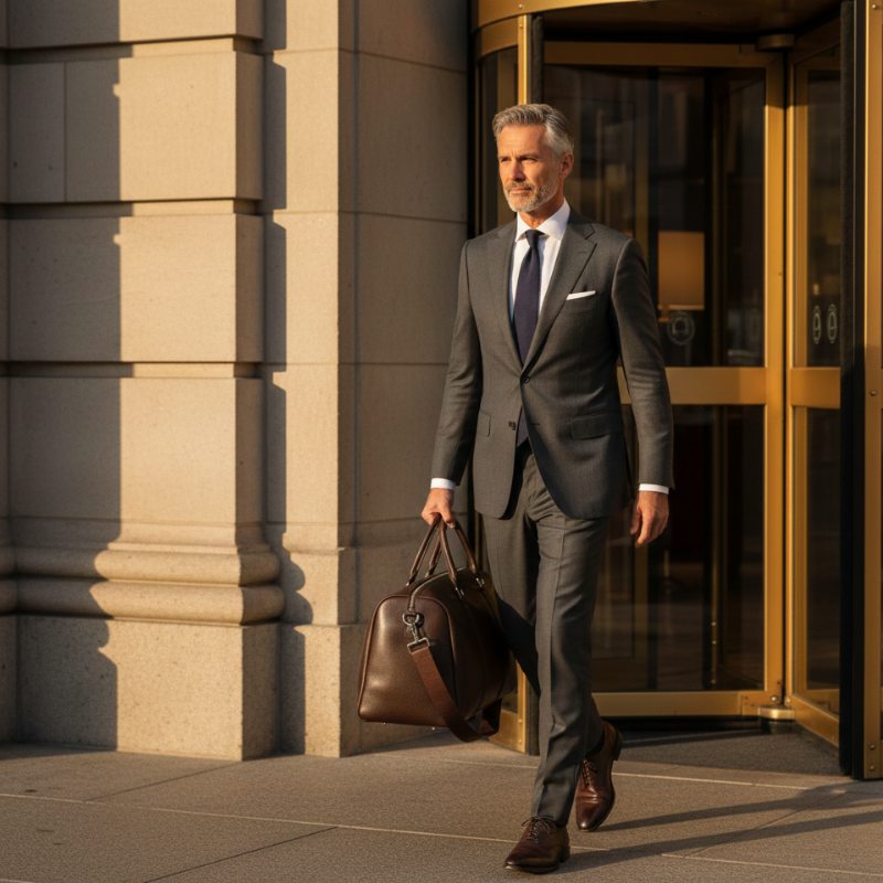 Mario - Bolsa de lona ejecutiva