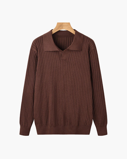 SUWON -Polo de cuello en V