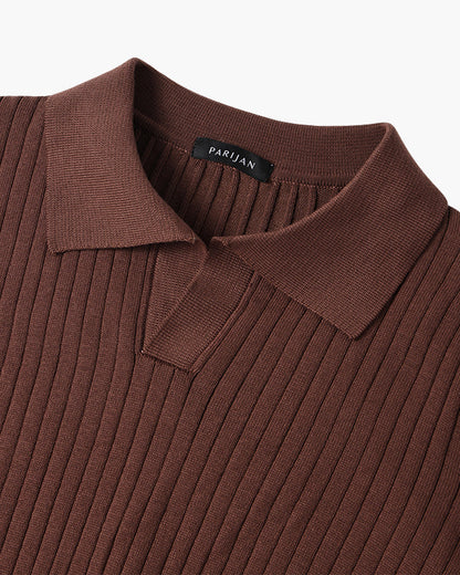 SUWON -Polo de cuello en V