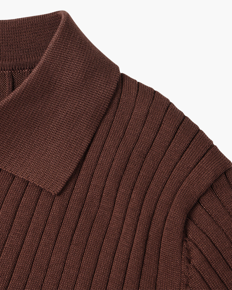 SUWON -Polo de cuello en V