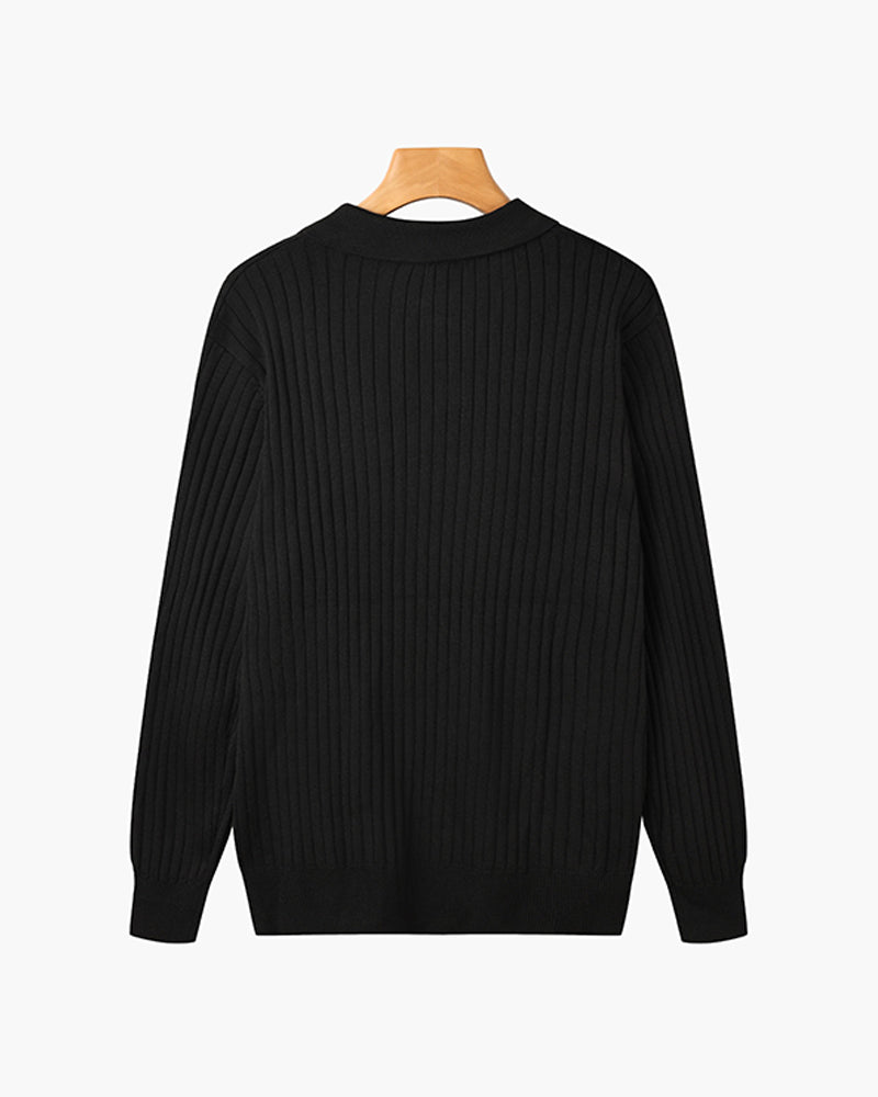 SUWON -Polo de cuello en V