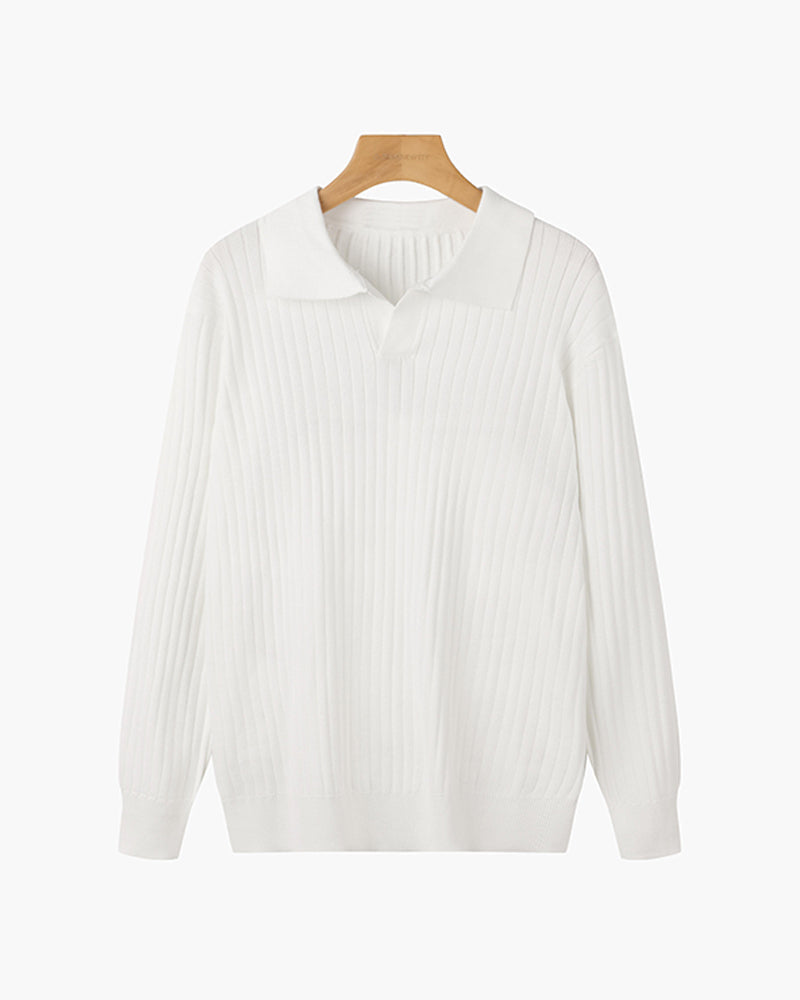 SUWON -Polo de cuello en V