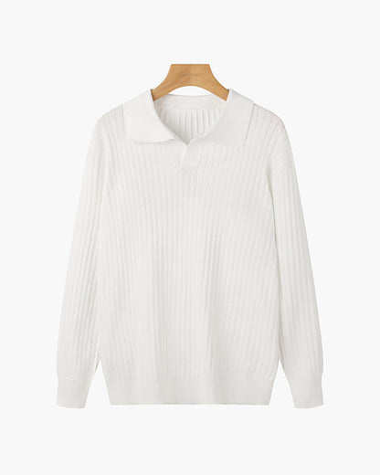 SUWON -Polo de cuello en V