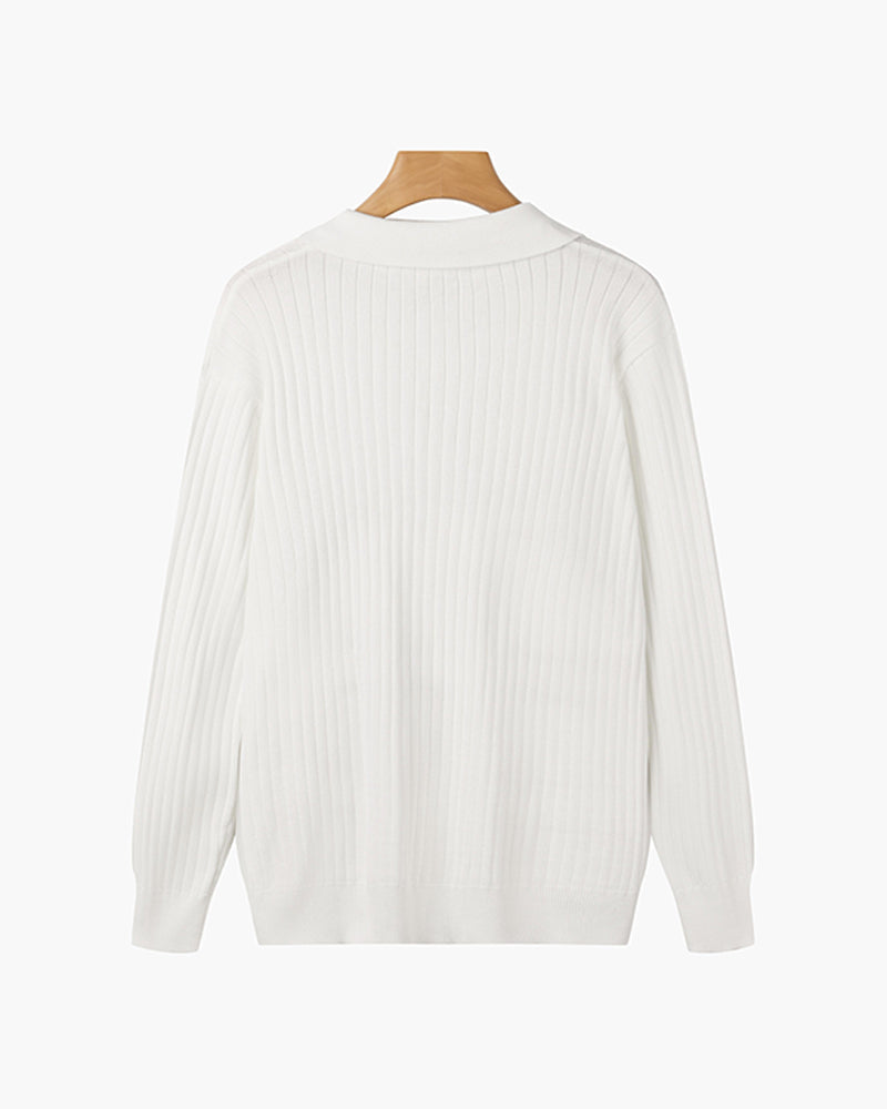 SUWON -Polo de cuello en V